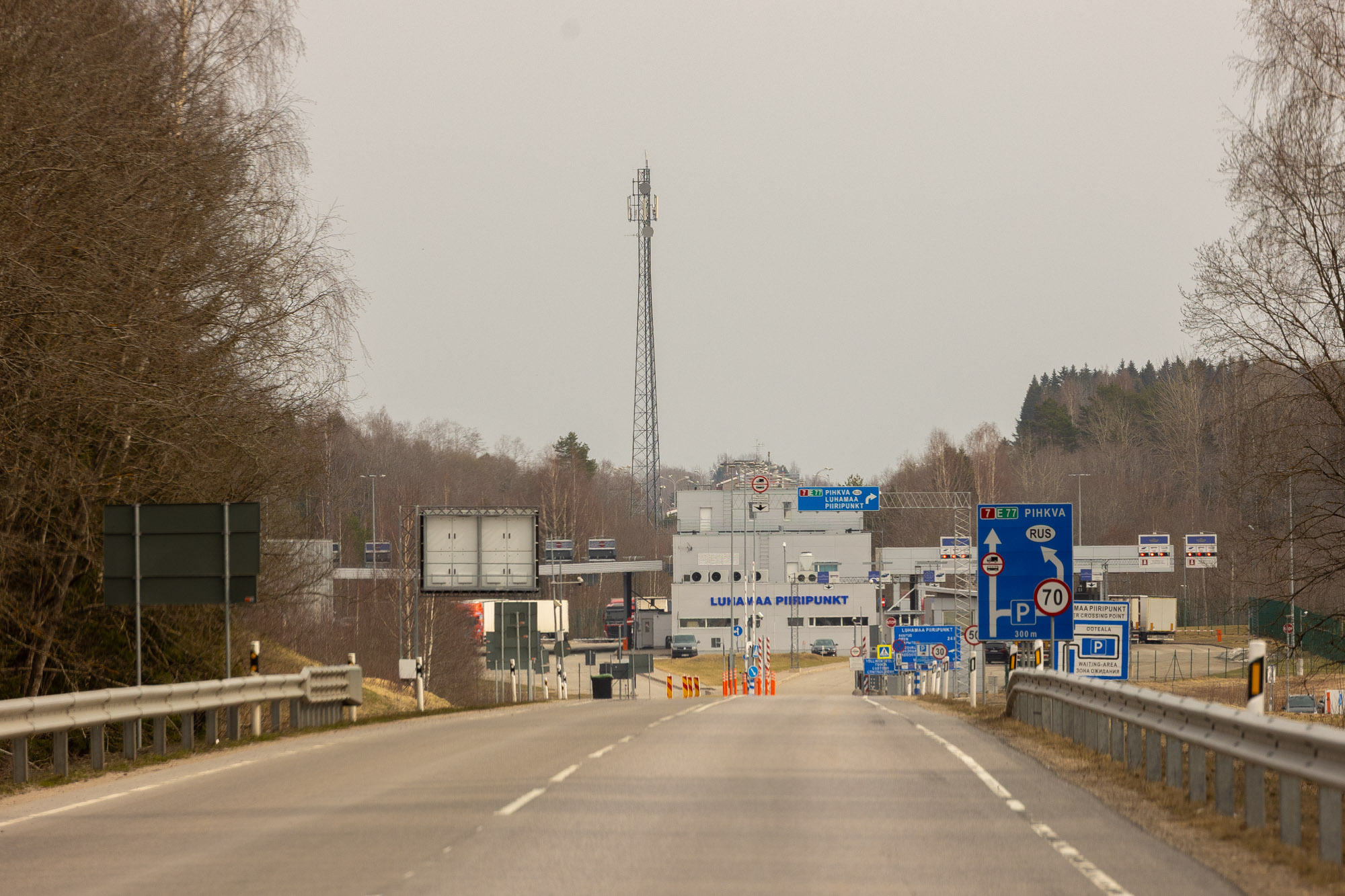 Luhamaa piiripunkt FOTO: Aigar Nagel